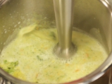 Зеленчукова крем супа с мляко 3